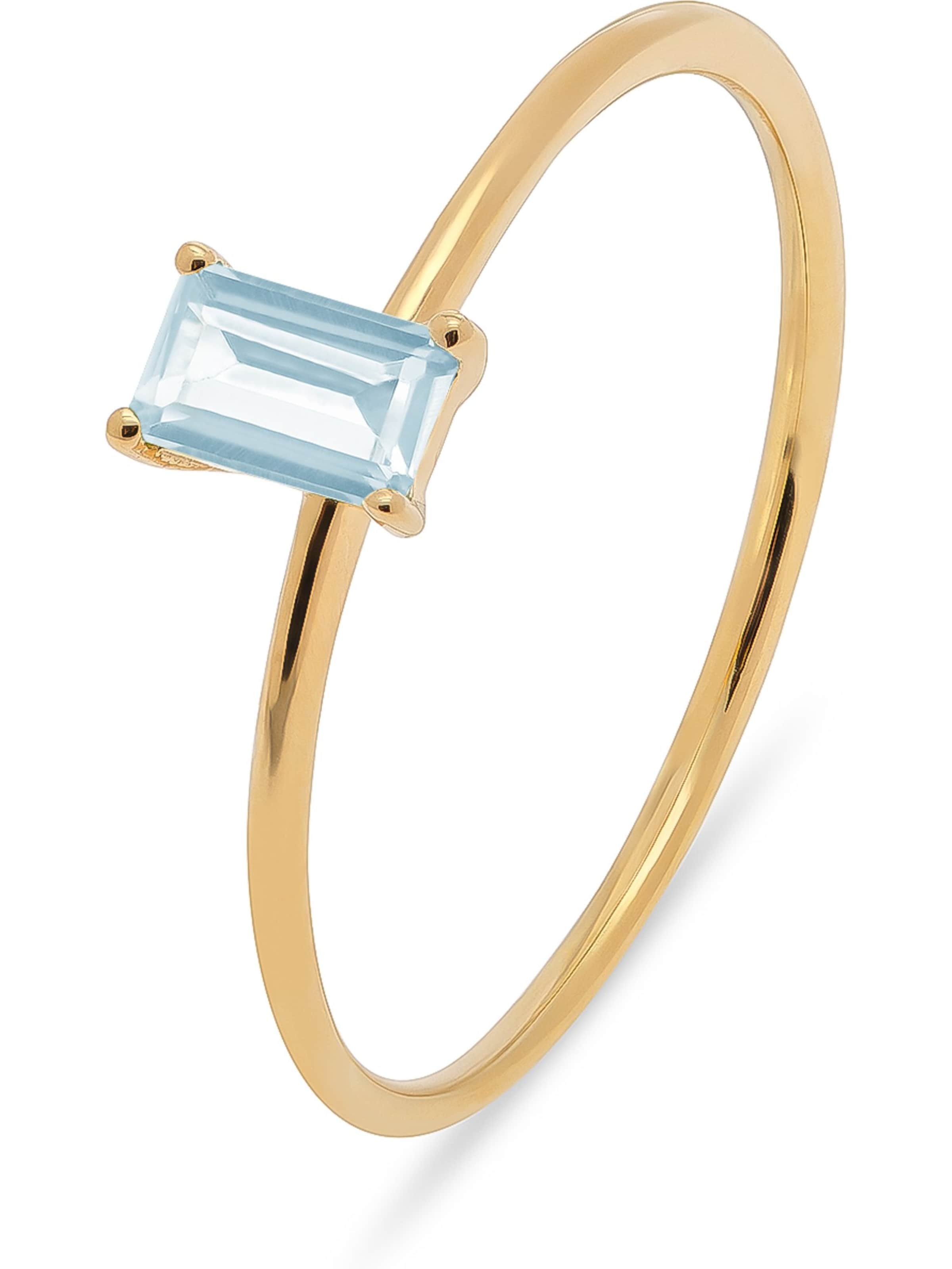 CHRIST Ring in Blue: front