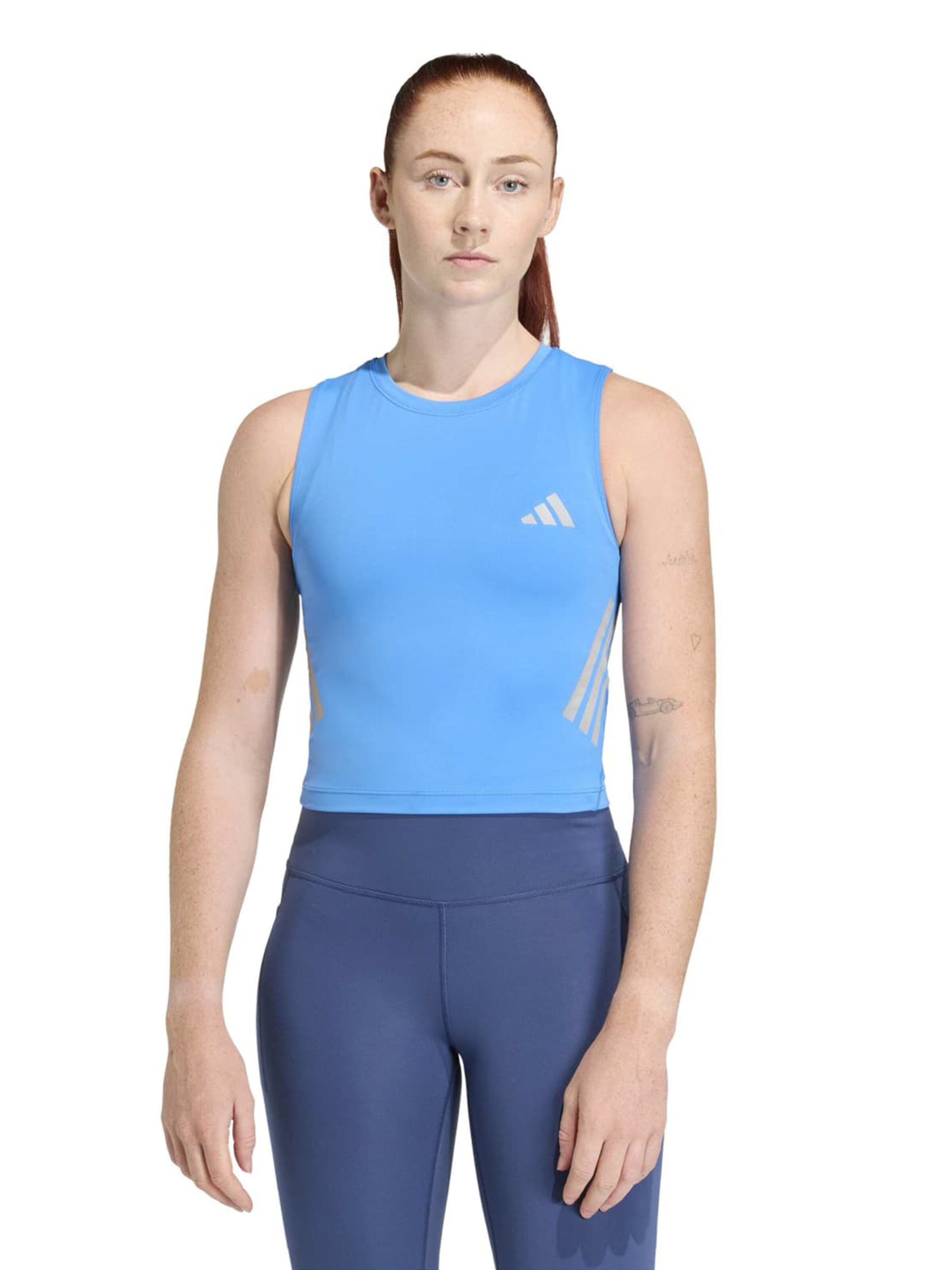 Top sportivo 'Adi365 Iconic' di ADIDAS PERFORMANCE in blu: frontale