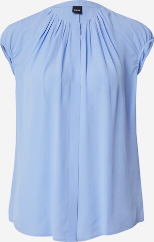 BOSS Blouse 'Berika' in Blue: front