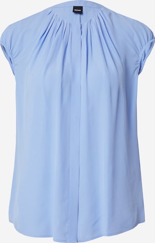 Camicia da donna 'Berika' di BOSS in blu: frontale