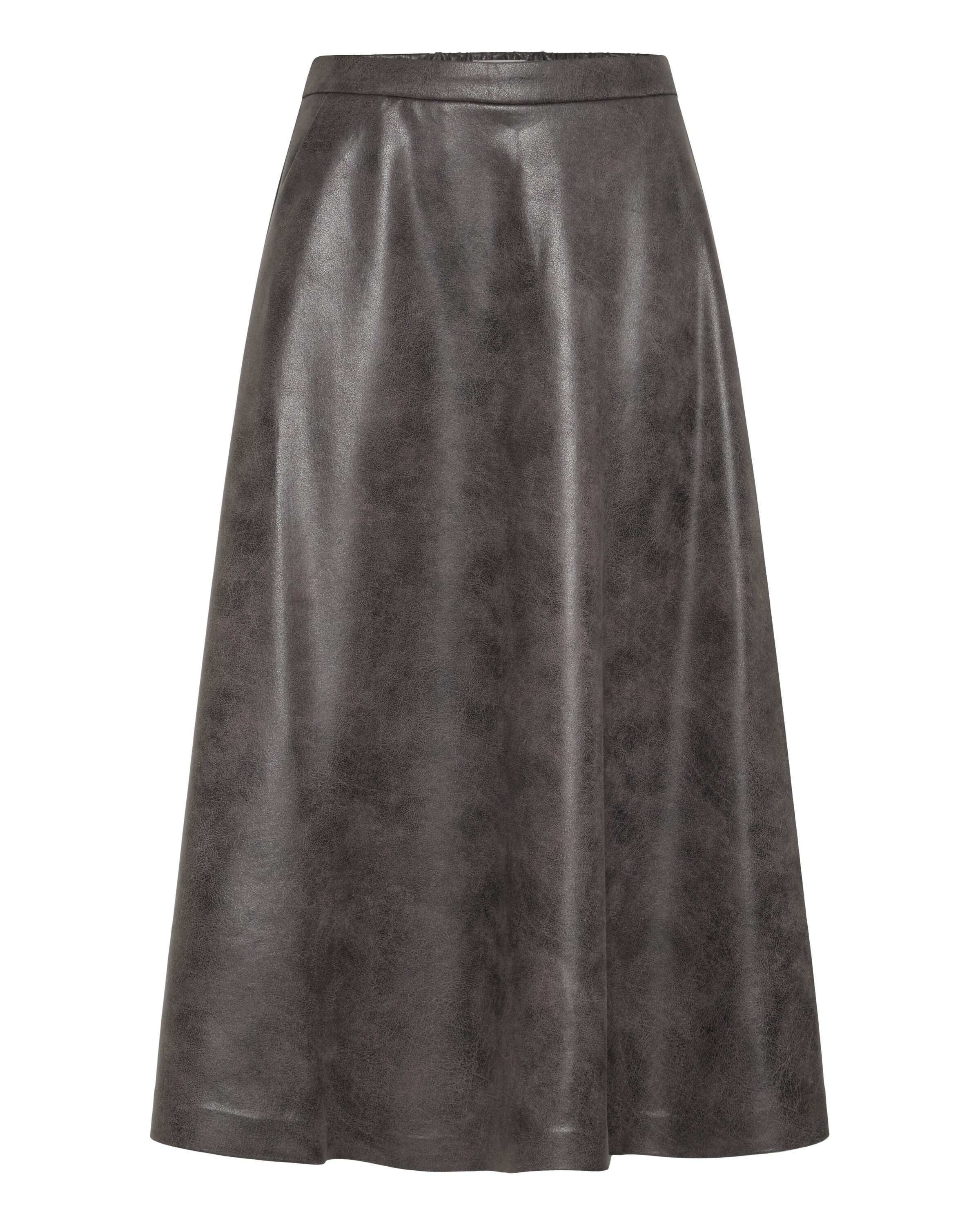 Jupe 'BYDIMION ' b.young en marron : devant