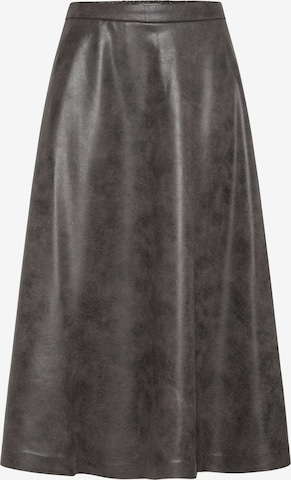 Jupe 'BYDIMION ' b.young en marron : devant