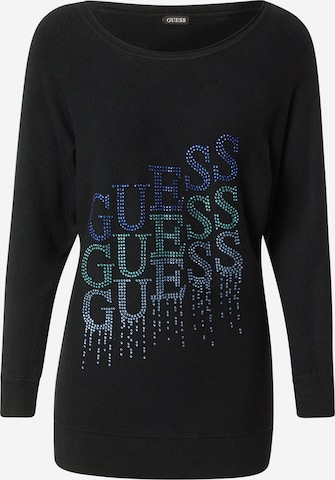 GUESS Pullover 'Claudine' in Schwarz: front