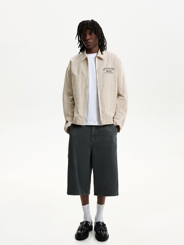 Bershka Between-season jacket in White