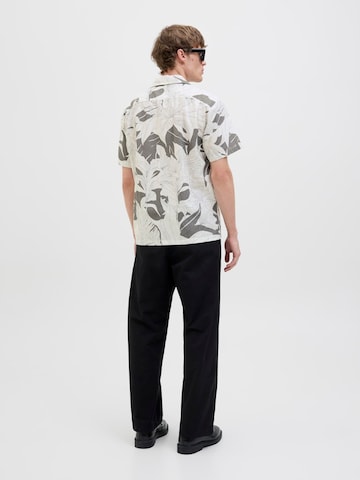 JACK & JONES Средняя посадка Рубашка 'JPRBLUBahamas' в Серый