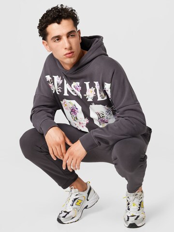 SikSilk Mikina – šedá