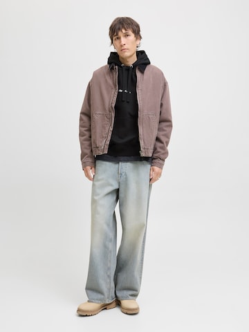JACK & JONES Μπλούζα φούτερ 'JORNORREBRO' σε μαύρο