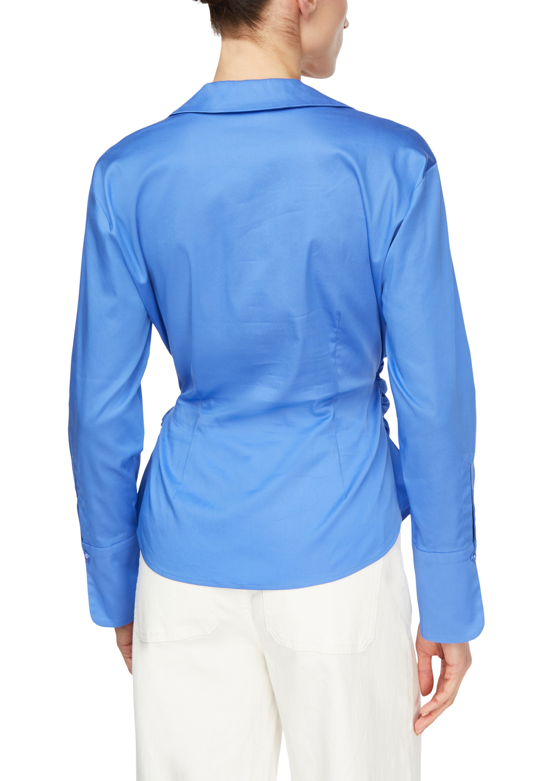 COMMA Bluse in Blau