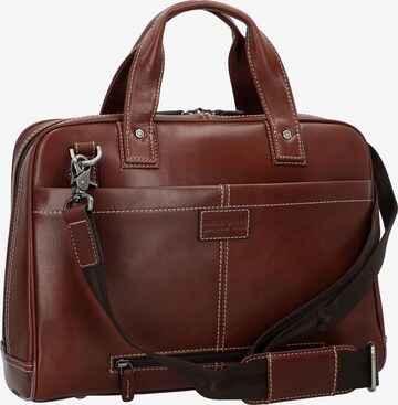 Jekyll & Hide Document Bag in Brown