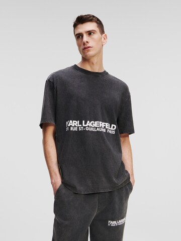 Karl Lagerfeld Koszulka w kolorze czarny: przód