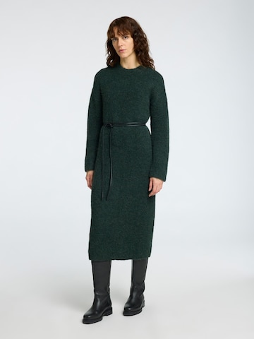 SELECTED FEMME Knit dress in Green