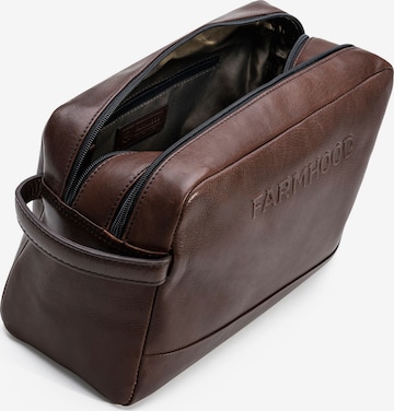 Farmhood Toiletry Bag in Brown