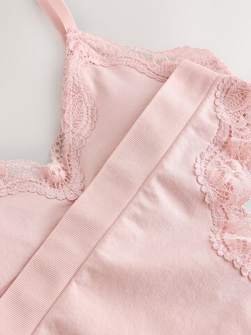 Next Bustier Wäsche-Set in Pink