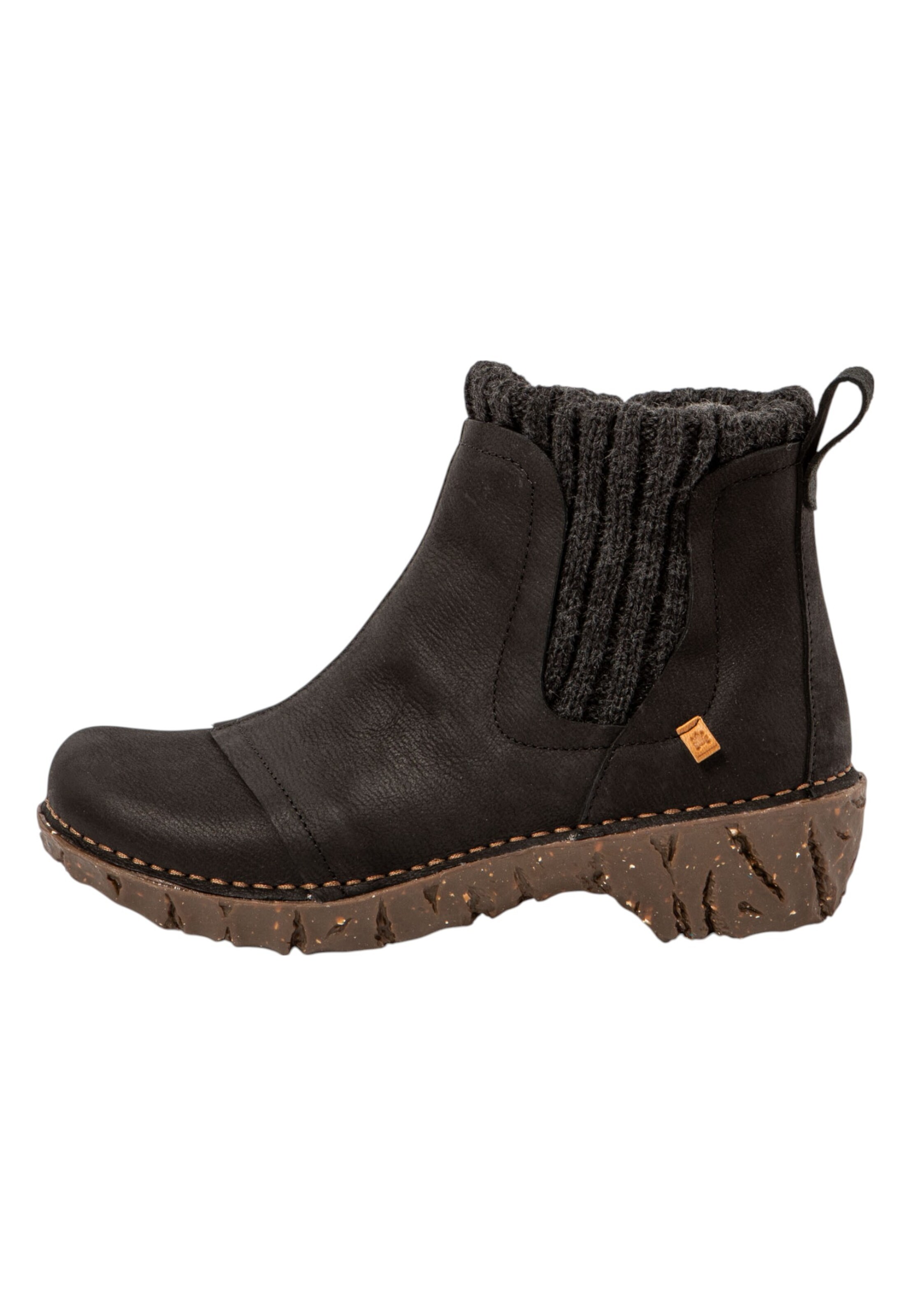 EL NATURALISTA Stiefelette in Schwarz: Vorderseite