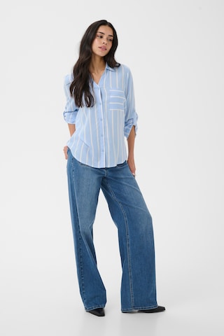 Kaffe Shirt in Blue
