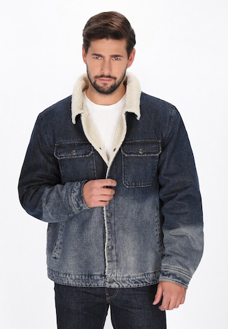 Veste mi-saison DreiMaster Vintage en bleu : devant