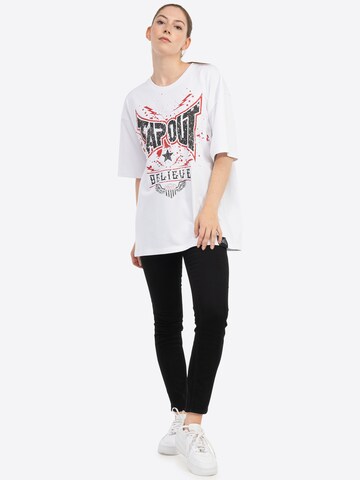 T-Shirt 'DOYLEN ' Tapout en blanc