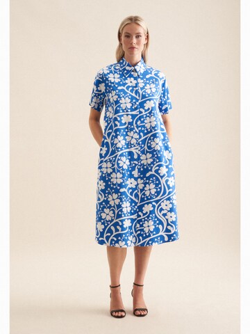 SEIDENSTICKER Shirt dress in Blue