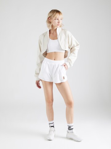 NIKE Loose fit Sports trousers 'HERITAGE' in White