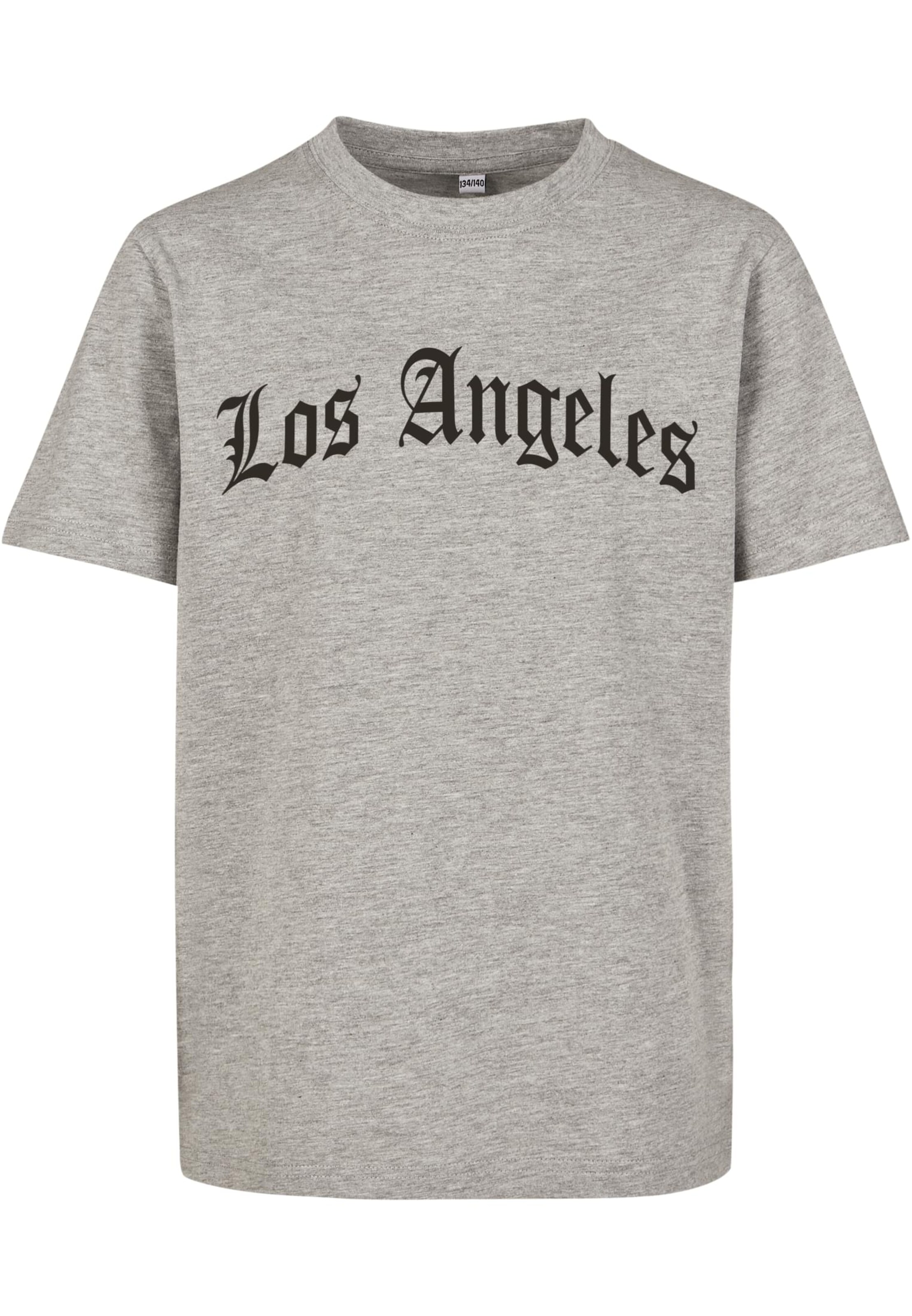 Mister Tee Shirt 'Los Angeles' in Grey: front