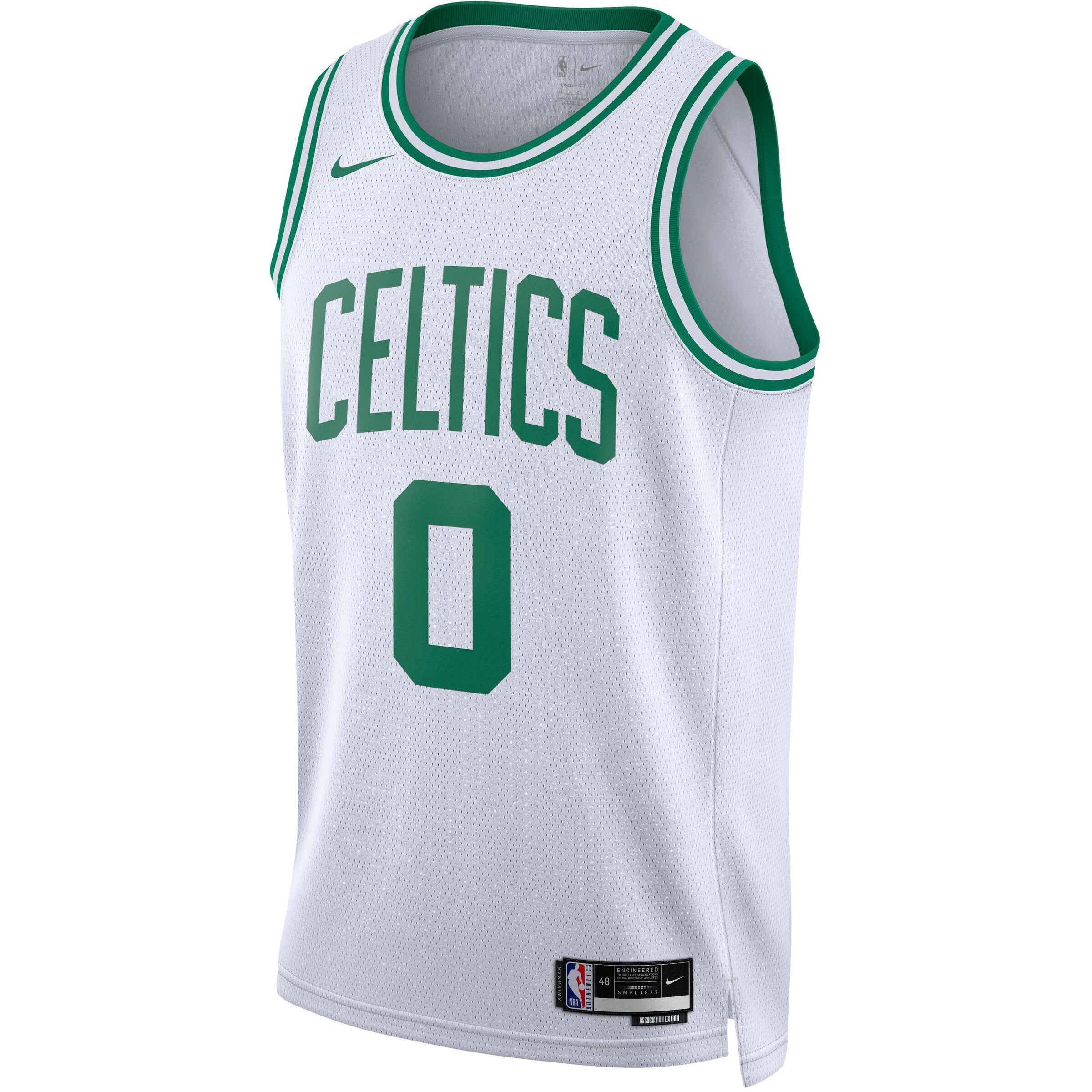 NIKE Jersey 'Boston Celtics' in White: front