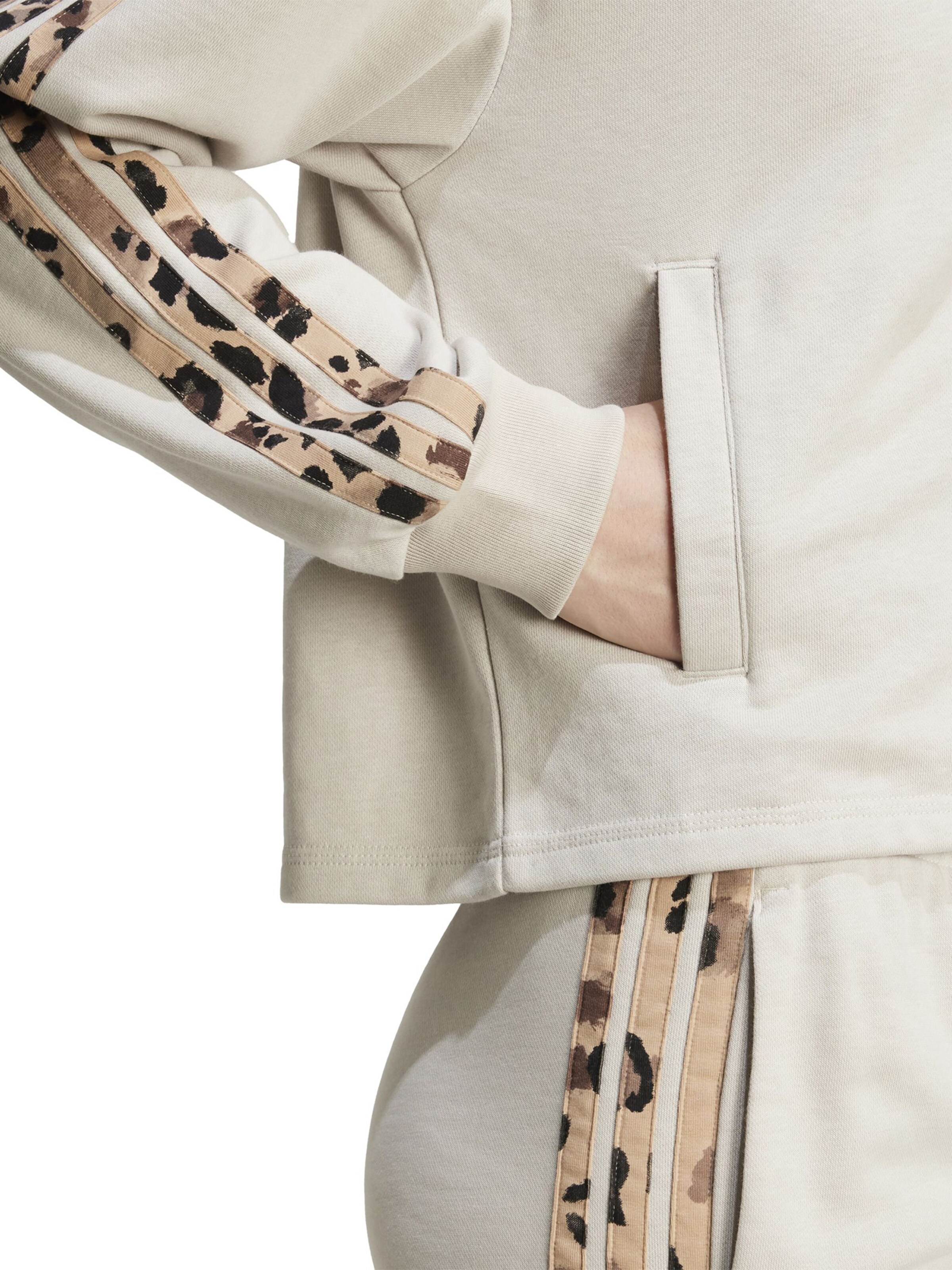 ADIDAS SPORTSWEAR Bluza rozpinana sportowa w kolorze szary