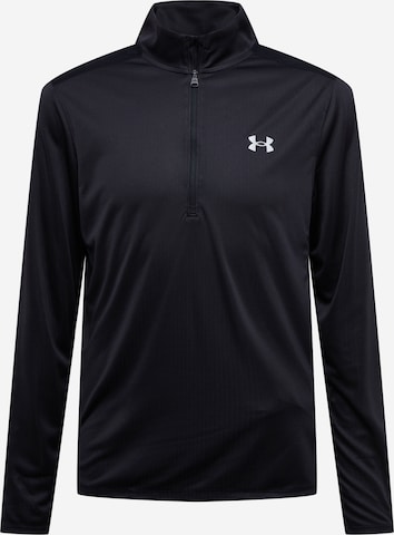 UNDER ARMOUR Performance Shirt 'Speed Stride' in Black: front