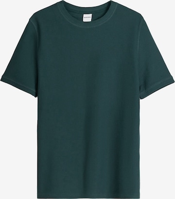 T-Shirt Bershka en vert : devant