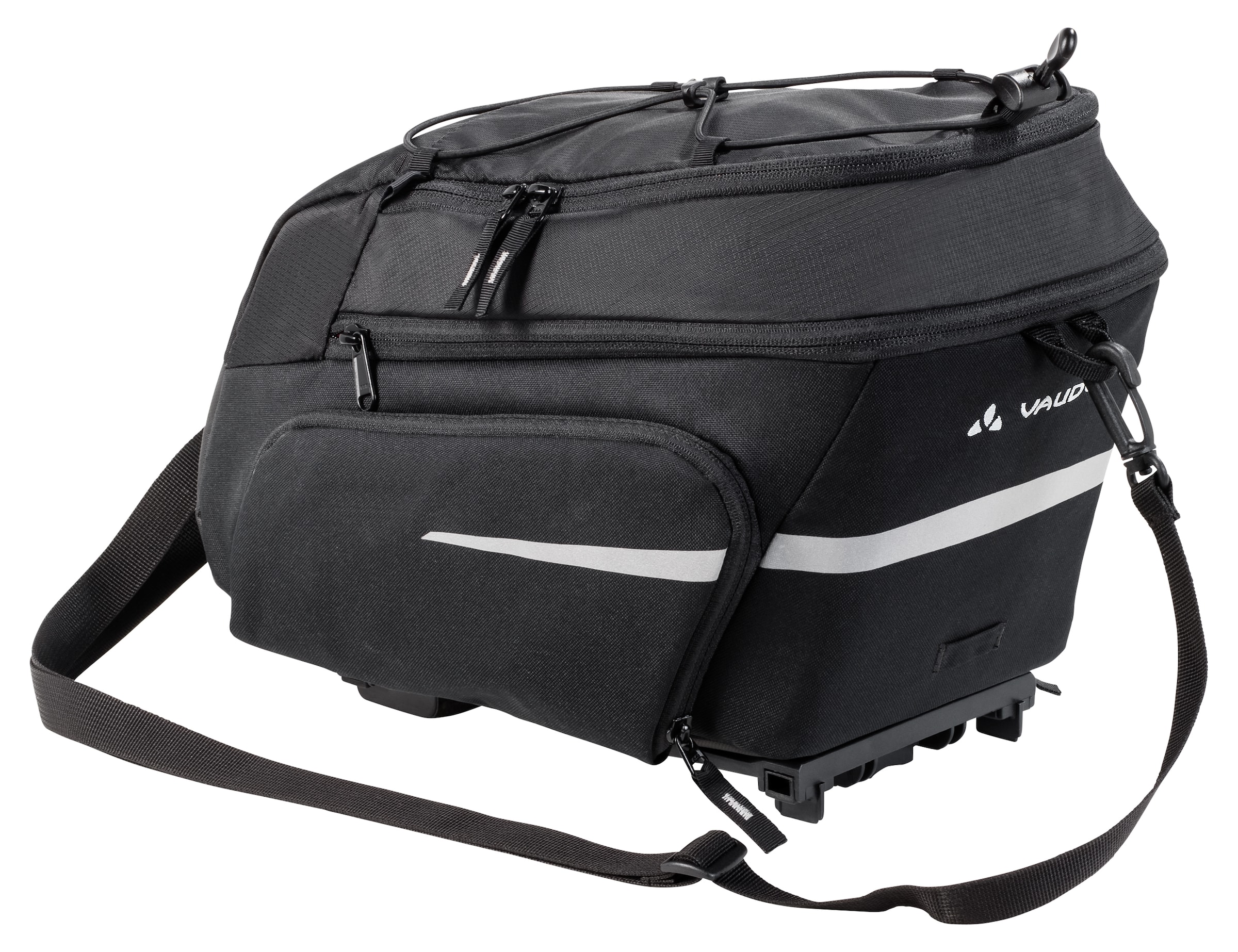 VAUDE Sporttas in Zwart: voorkant