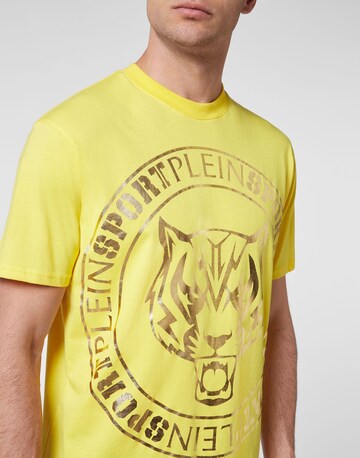 Maglietta 'Tiger' di Plein Sport in giallo