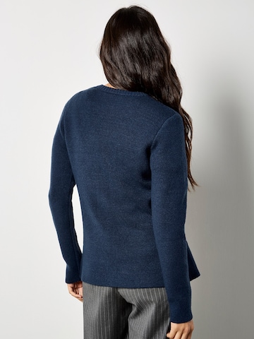 Cardigan ' ' Apricot en bleu