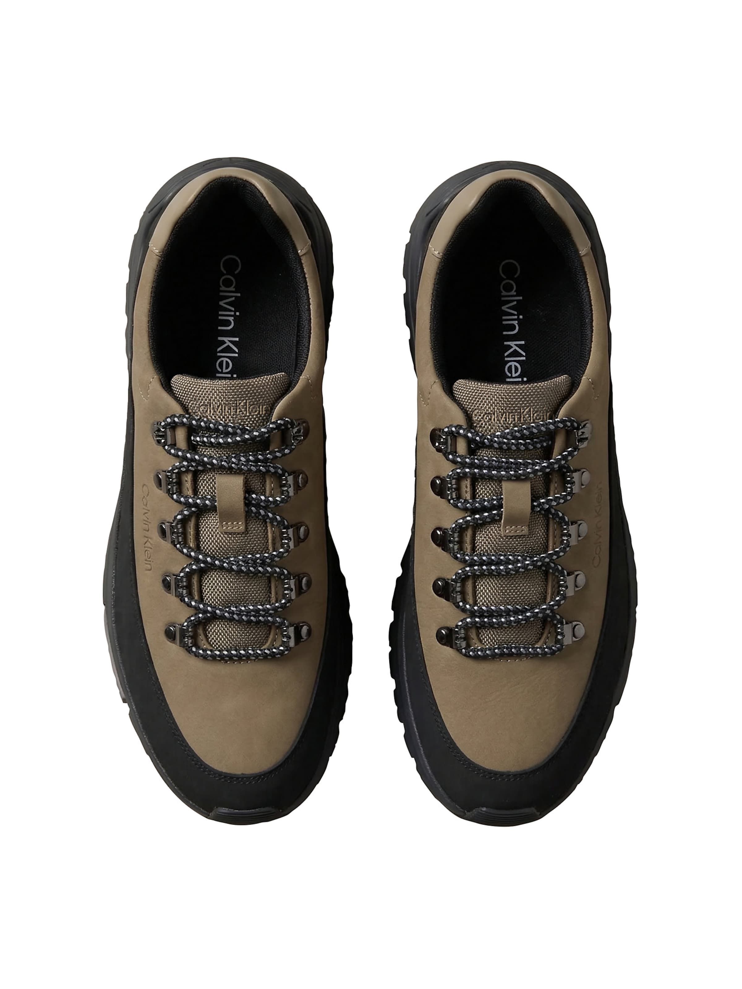 Calvin Klein Veterschoen in Bruin