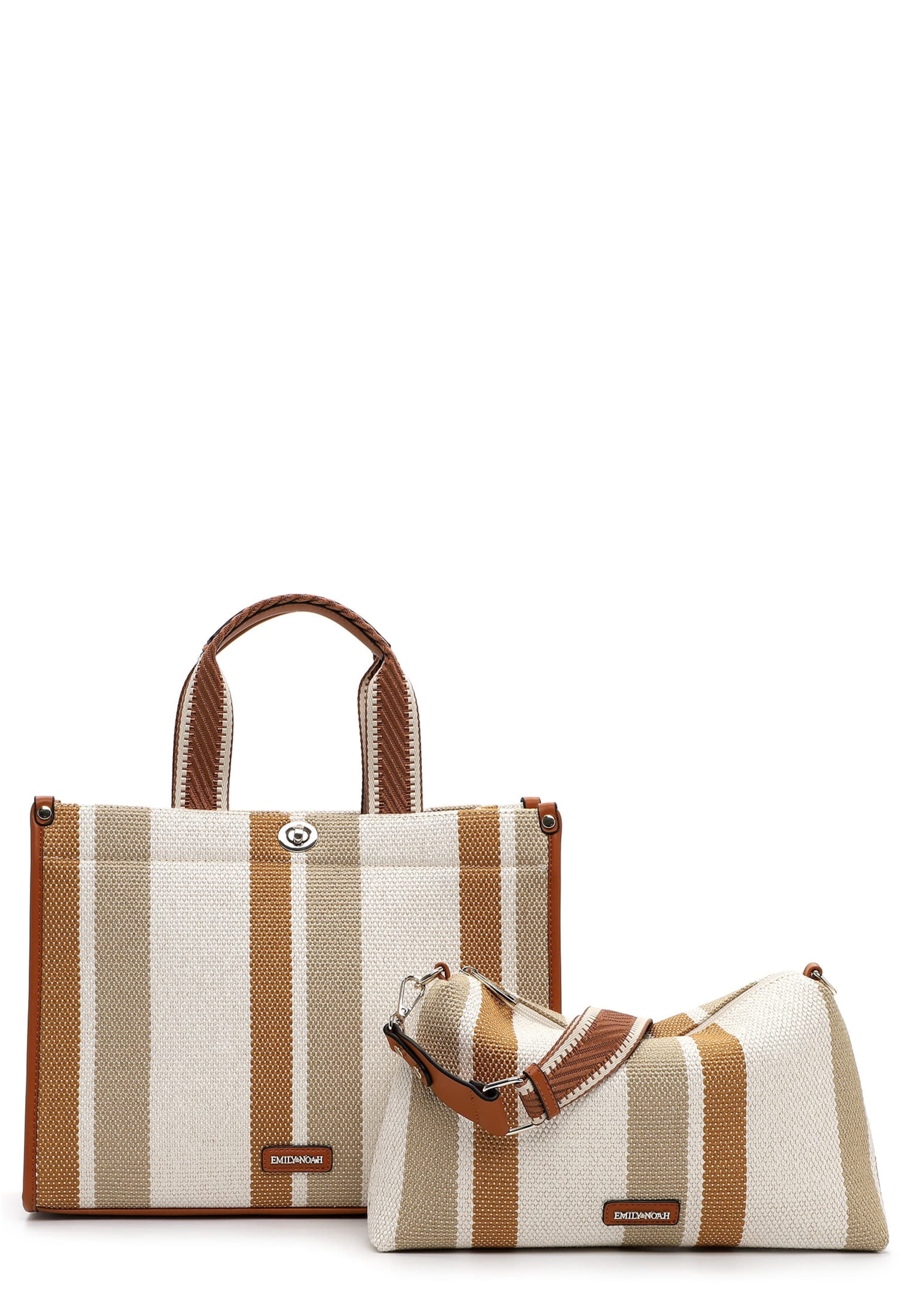 Shopper 'Jasmin' di Emily & Noah in beige
