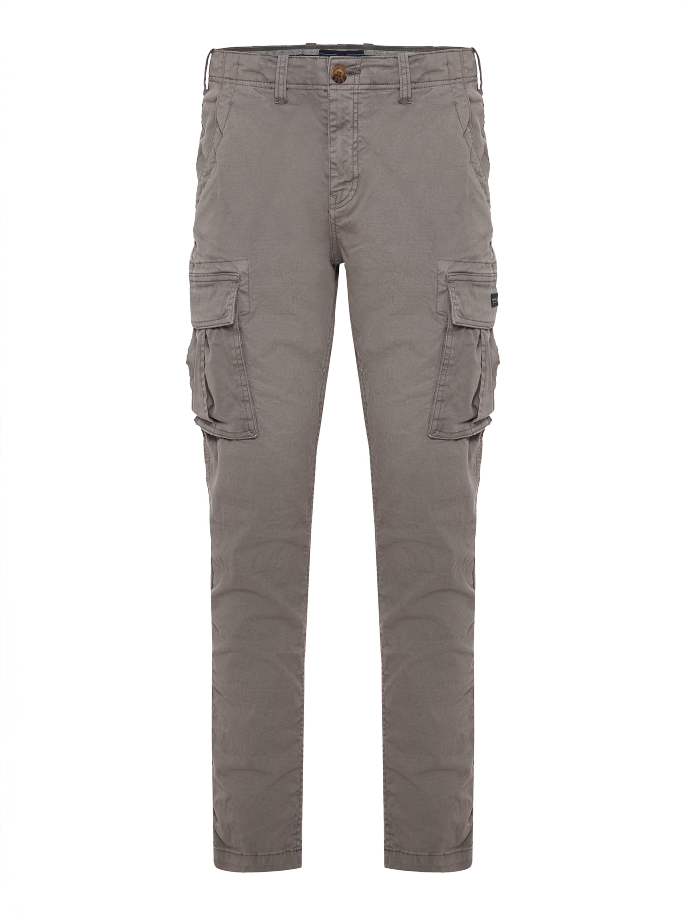 Funky Buddha Regular Cargobyxa i grå: framsida