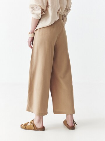 TATUUM - Loosefit Pantalón en beige