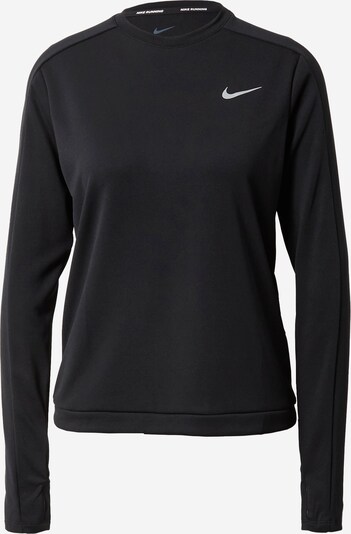 NIKE T-shirt fonctionnel en gris clair / noir, Vue avec produit