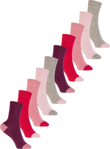 footstar Socks 'Color Pop' in Purple: front
