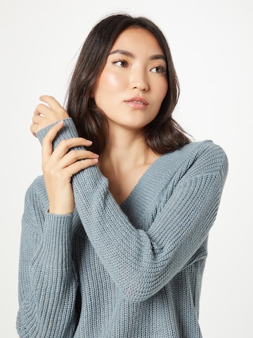 ONLY Sweater 'MELTON' in Blue