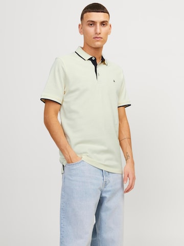 JACK & JONES Shirt 'Paulos' in Geel: voorkant