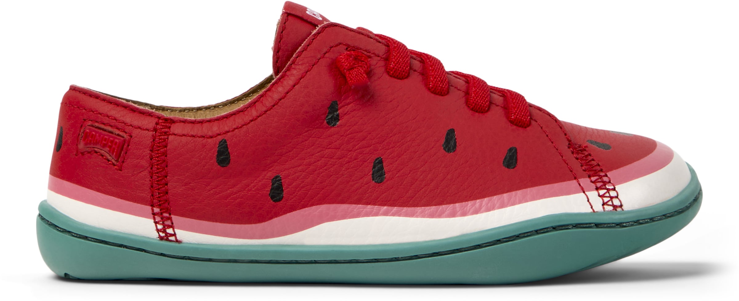 CAMPER Sneakers 'Peu Cami Twins' in Rood