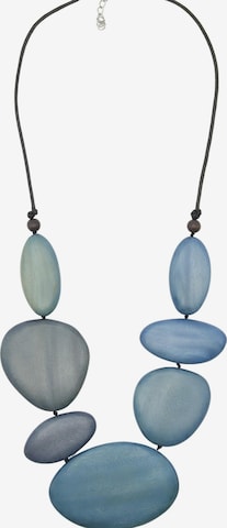 COLLEZIONE ALESSANDRO Necklace 'Benisha' in Blue: front
