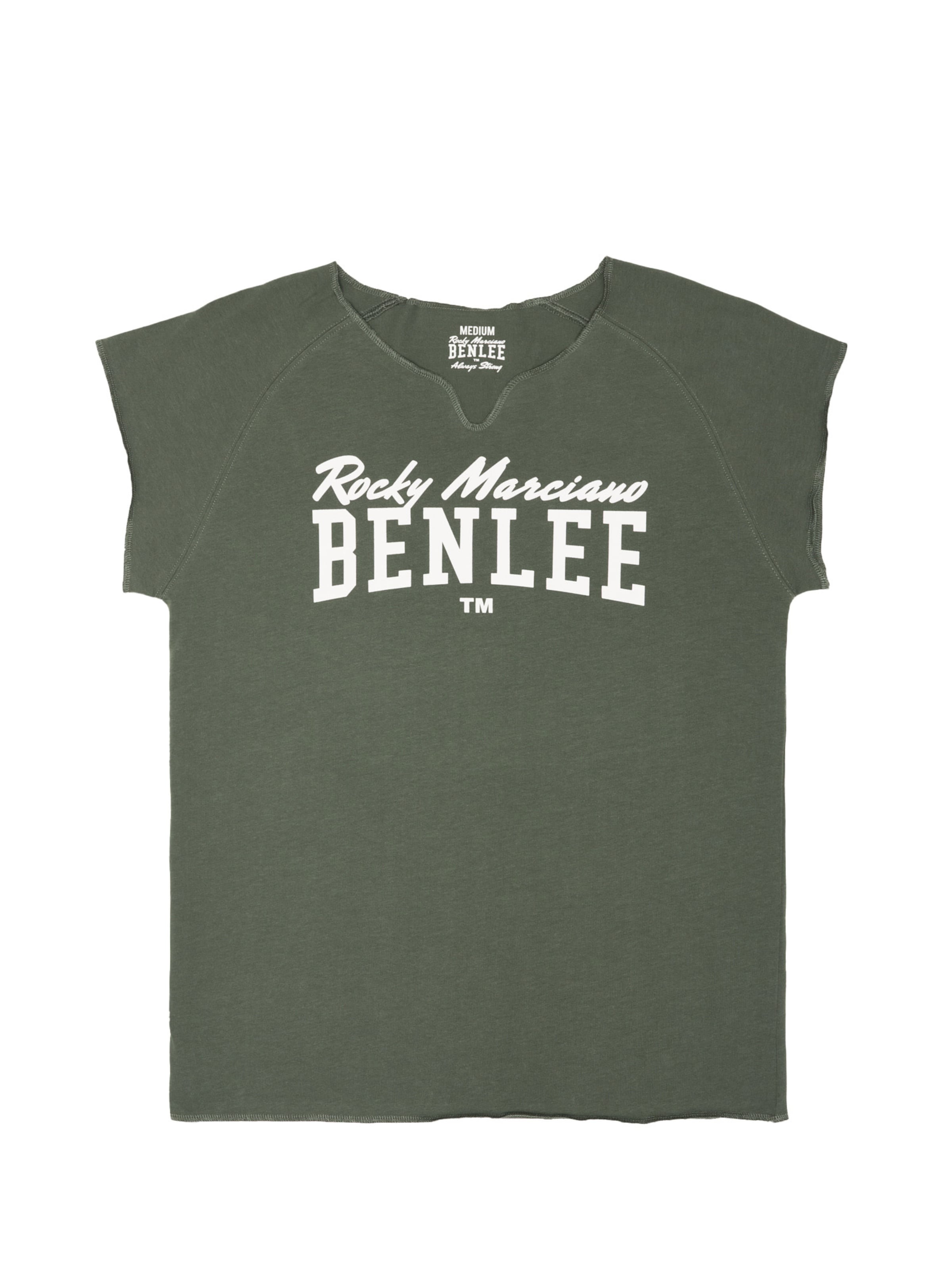 Benlee T-shirt 'EDWARDS' i grön: framsida