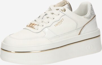 Twinset Zapatillas Mujer Gris Plata Sneakers TWINSET