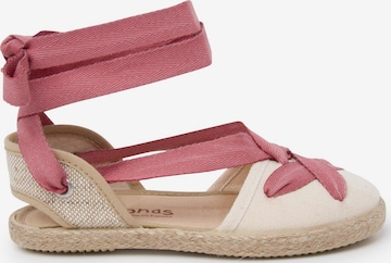 Pisamonas Sandale in Pink: Vorderseite