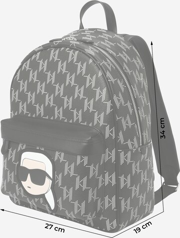 Sac à dos 'Ikonik 2.0' Karl Lagerfeld en noir