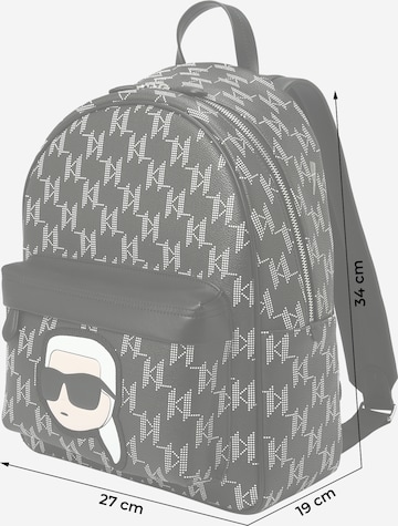 Karl Lagerfeld Backpack 'Ikonik 2.0' in Black