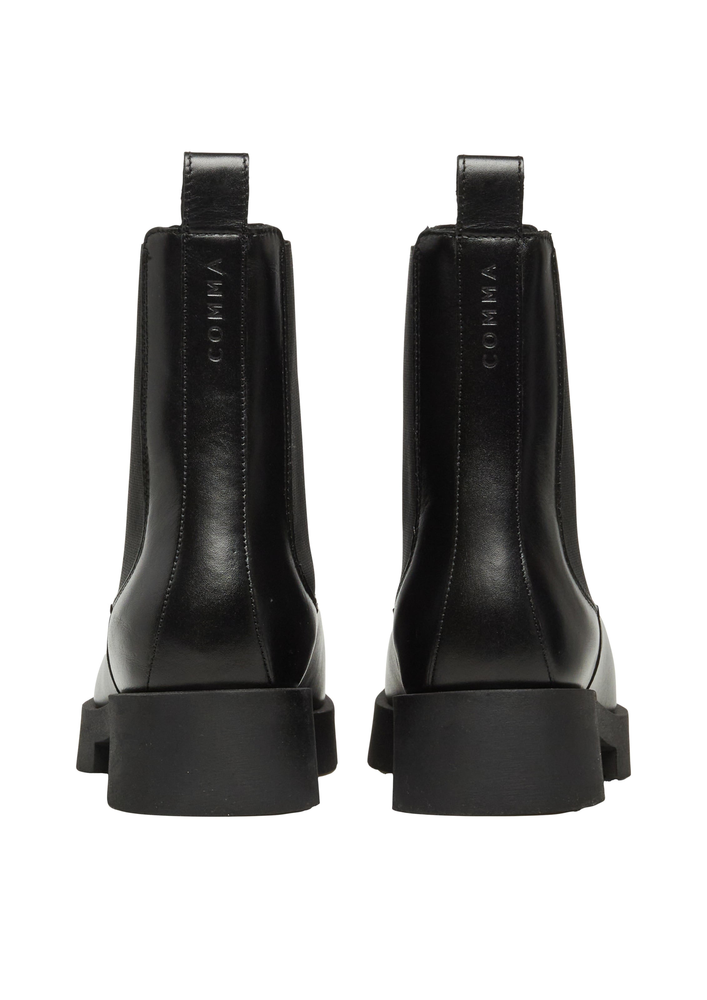 COMMA Chelsea boots in Zwart: terug
