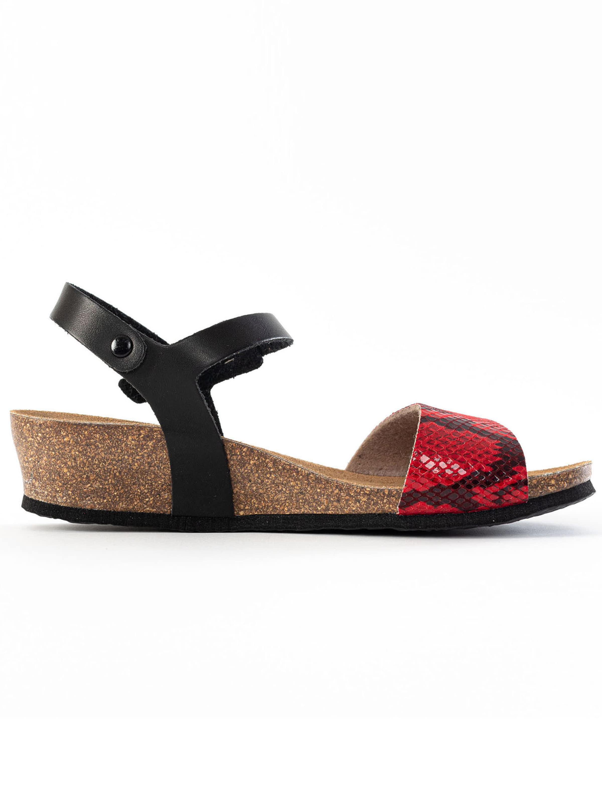 Bayton - Sandalias con hebilla 'Wodonga' en rojo