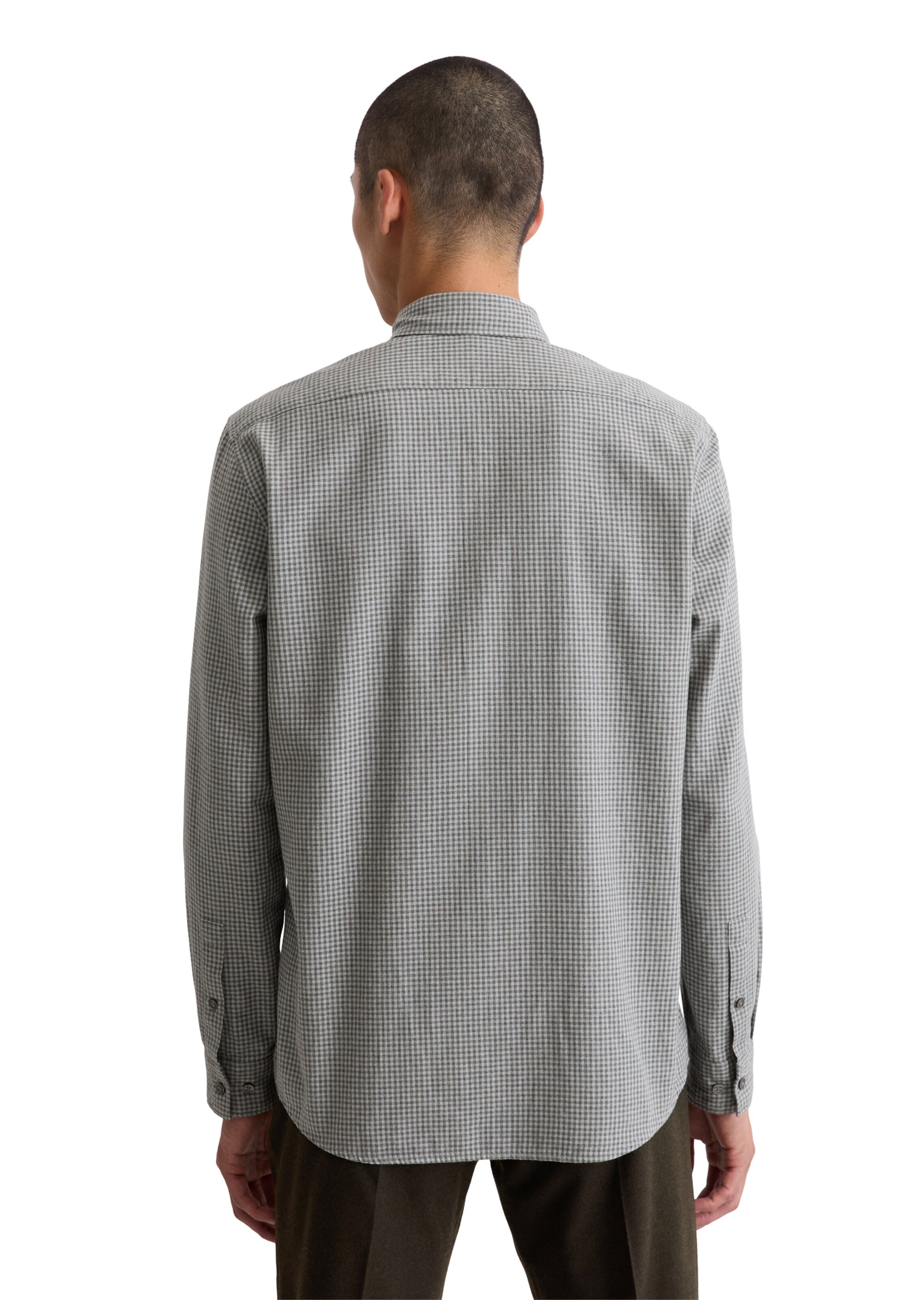 Marc O'Polo Comfort fit Button Up Shirt in Blue