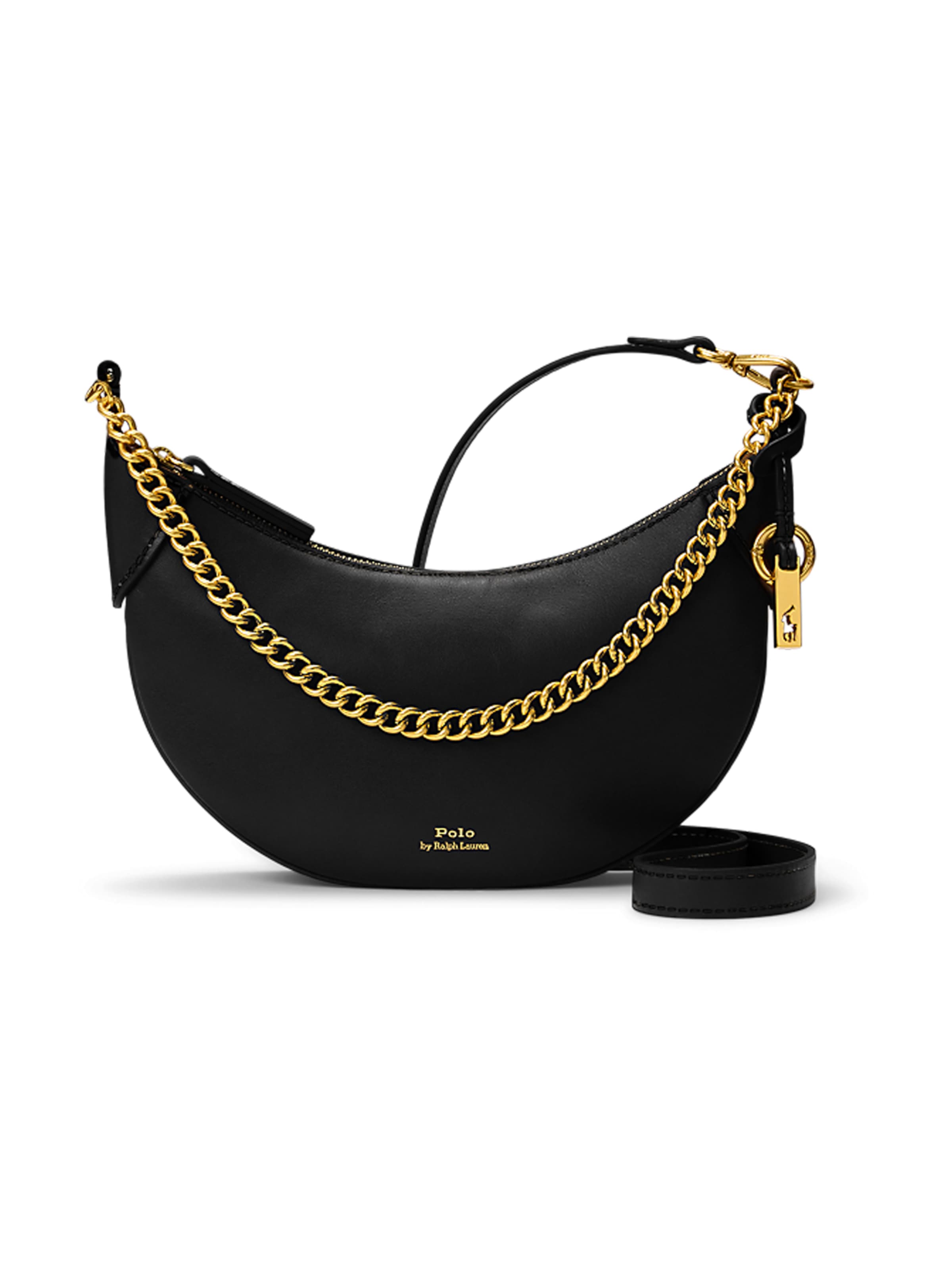 Polo Ralph Lauren Schultertasche in Schwarz